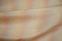 ONE yard Fancy MOIRE Fabric Stripe Satin DRAPERY Rosedust 55″ x 36″ BTY