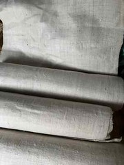 W 21.6″ Handwoven Hemp Fabric – Authentic Hmong Textile from Northern Vietnam