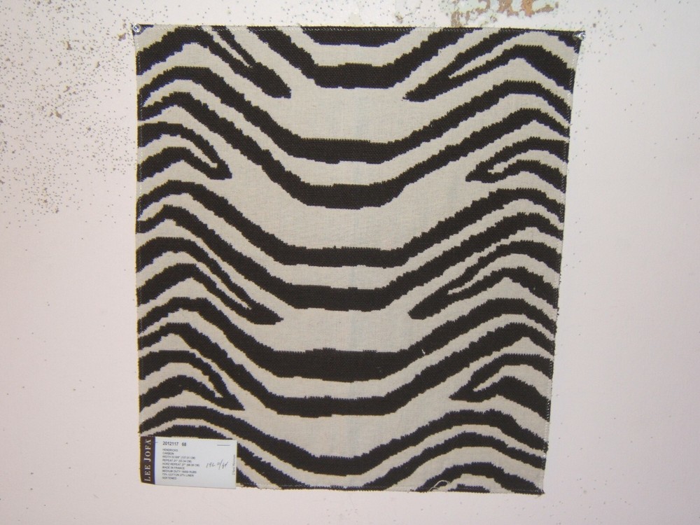 Lee Jofa, Hendricks, Zebra Skin Design, Remnants, 16″ W X 18″ L, Various Colors