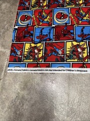 Marvel Spider-Man License Precut 100% Cotton Fabric 1 Yard