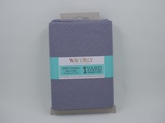 Waverly Inspirations Cotton Fabric 1 Yd X 44″ Charcoal Gray Diane’s Diamond NWT