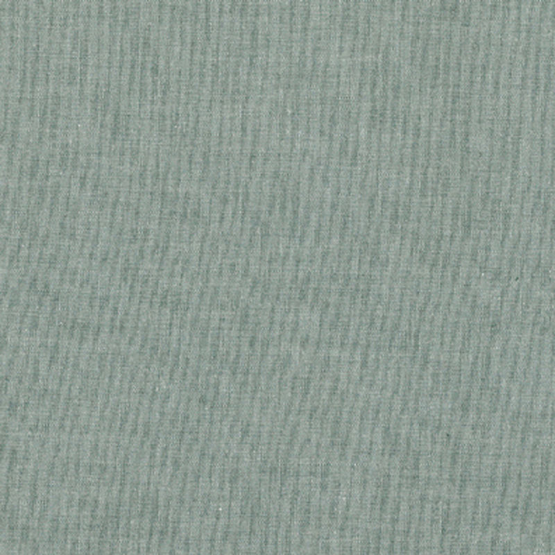 CHAMBRAY YARN DYED COTTON CLOTH FABRIC COMBINATE GINGHAM CHECK MELANGE GREEN 44″