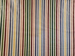 5th Ave. Afternoon Striped Decorating Fabric 100% Cotton By-The-Yard Qty Disc