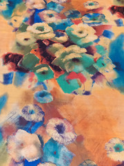Hardy’sTextile100%Silk Chiffon Digital Print DIY Dress Scarf Skirt TopShirt(#70)