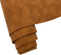 16″ X 54″ Faux Suede PU Leather Fabric for Crafts, Vintage Vegan Leatherette Fab