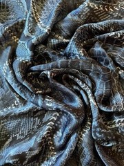 Authentic Top Italian designer silk luxury dress Fabric. Made in Italy