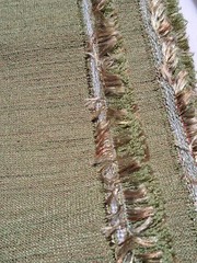 1.5 Yds. Celery Green Poly Slubbed Woven Upholstery Fabric, 72″ Wide