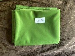Lot Of 5 Velvet Plush Fabric Bundle 3+ Yards Craft Green Blue White Solid