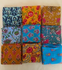 100 Mix Charm Pack Cotton Squares Patchwork Bundle Scraps Lot