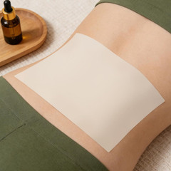Organic Cotton Flannel for Castor Oil Pack Wrap 17.7×9.85 Inches Reusable Castor