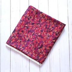 Spring Festival RJR Fashion Fabrics Cotton Fabric Purple Orange 1 3/8 yards