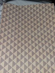 LV GG Louie Print Design Faux Fabric Designer Leather Sheet Craft DIY Material