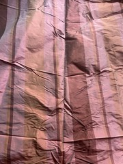 Dupioni Stripes 100% Silk Fabric 54″ Wide, By Yard (211)Sold By The Yard