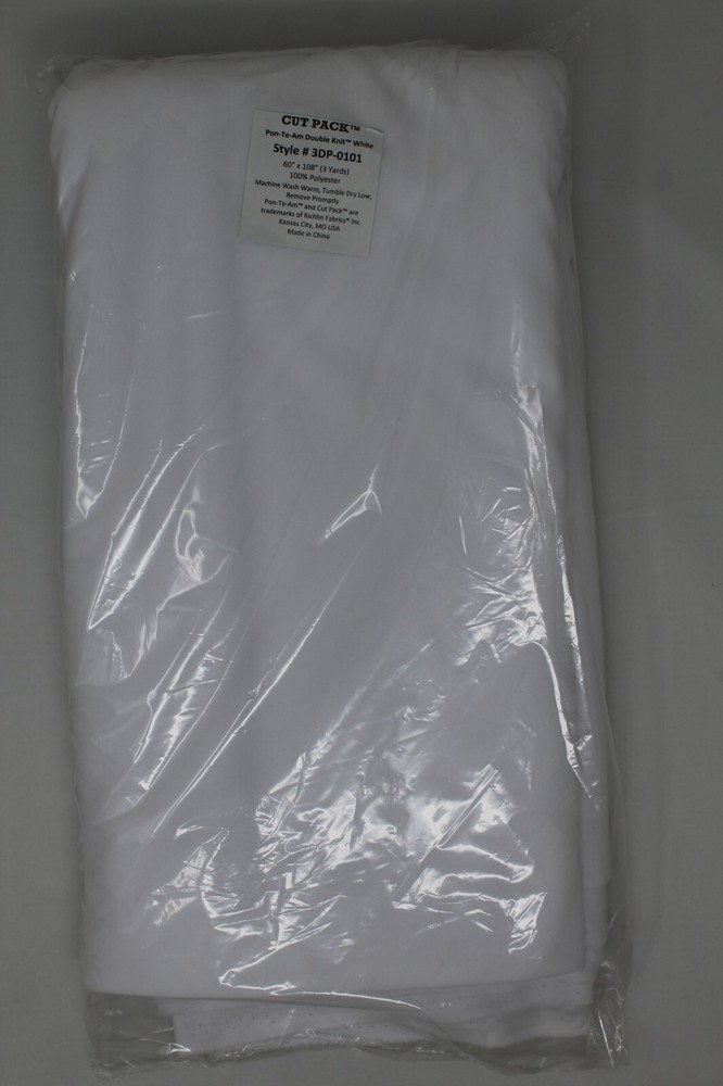60″ Polyester 11oz Double Knit x 3 Yard Craft Cut