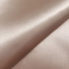 Heavy Blush Pink Bridal Duchess Satin Fabric 58″ By The Yard Poly Satin