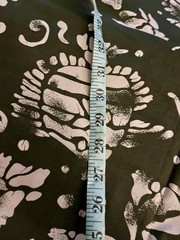 Beautiful Olive Green & Cream Tonal Batik Sea Life Fish Shells BTHY