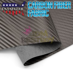 Gray Carbon Fiber Fabric Cloth Marine Vinyl 54″ Wide Plain Weave Upholstery