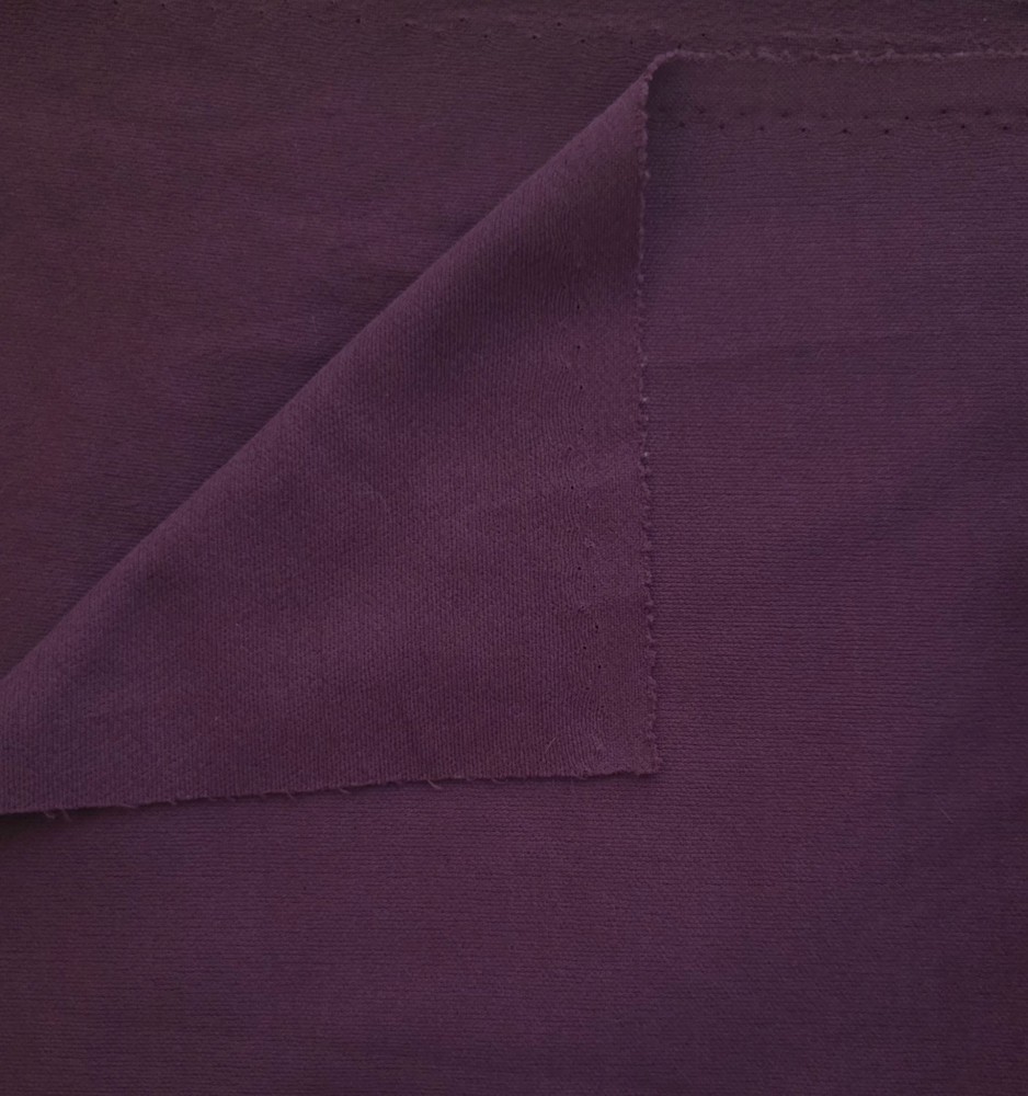 Polyester Blend? Fabric Plum Color 3 Yds 5″ x 62″ Unbranded