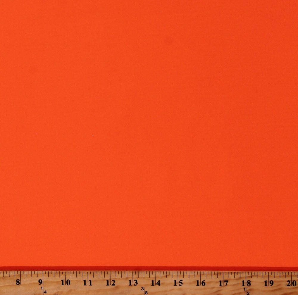 Malden® Powerstretch Fleece Hunter’s Blaze Orange Single-Face Fabric BTY A621.18