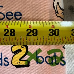 Flintstones Pebbles and Bamm-Bamm Fabric 1 yard 36×60 in VTG 1991 Unused remnant