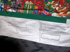 Christmas Friends Sofa Pillow Draft Stopper Cut And Sew Fabric Panel