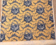 Vintage Waverly La Petite Ferme Toile French Country Farmhouse cottagecore