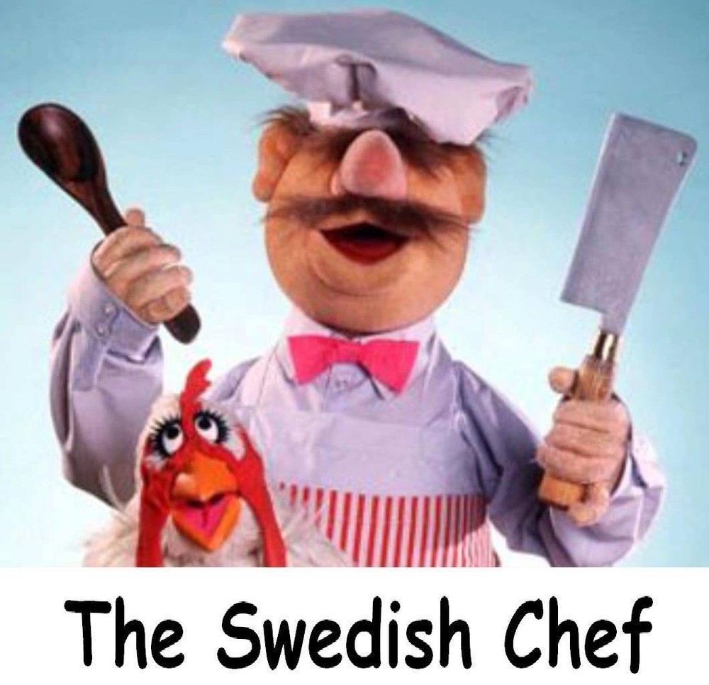 The Swedish Chef # 10 – 8 x 10 – T Shirt Iron On Transfer – Muppets