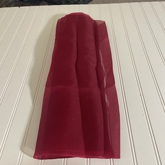 SILK WINE RED FABRIC 1 Yard x 22 Inches Wide or 36 Inches x 22 Wide