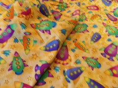 1 YD X 42″ “MOON BEAM-ERS” VINTAGE By NANCY J. SMITH / LYNDA S MILLIGAN / AVLYN