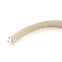 Rinker Boat Hidem Welt Trim Khaki Faux Leather Vinyl 3/4 Inch – YARD