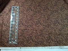 Moda Fabrics Lotta Latte by Deb Strain 19126 Dark Brown Quilting Fabric 2 1/2 Yd