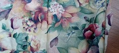 Floral Print House N’ Home Fabrics & Draperies Upholstery 4 +18″ Yds By 57″W New