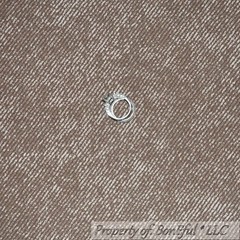 BonEful Fabric FQ Cotton Quilt Brown Tan BIAS STRIPE Denim Texture Blender SALE