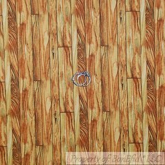 BonEful Fabric FQ Cotton Quilt Brown Tone Oak Wood Grain Barn Farm Pirate Planks