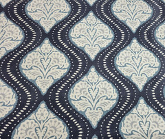 Kavali in Midnight BTY Robert Allen 100% Cotton Slub 54″ Wide