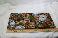 4 Yards of Fabric- 100% Cotton- Generic Fabric- Wolves