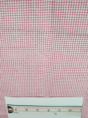 RJR Fashion Fabrics A Touch of Elegance Pink & White Checked 28″ x 44″
