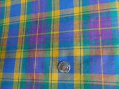 choice U Pick WOVEN PLAID cotton quilting FABRIC pieces 1 to 3 1/2 yards