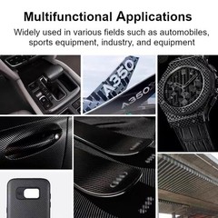 Durable Carbon Fiber Sheet Roll 6.5ft x 12″ – Corrosion Resistant Material