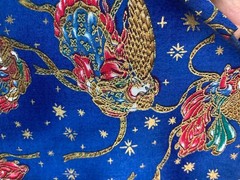Christmas Fabric Lot of Cut Cloth – 1 Pound 11 Ounces – About 6 Plus Yards