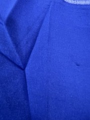 Blue Heavy Weight Polyester Fabric 10 Yards 48″ Wide Vintage Continuous Yardage