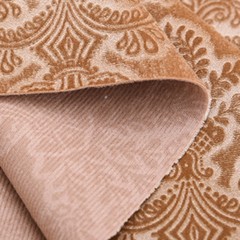 1M Velvet Fabric Embossed Floral Soft Velour Material Home Upholstery Backdrop