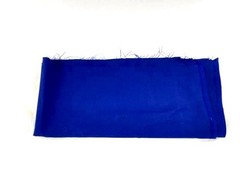 Lot of 4 Navy Blue Garbardine Fabric Remnants for Sewing Crafts 19″-65″