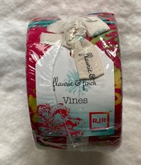New Cotton Jelly Roll Flaurie & Finch “Vines” Blossom Batiks Jewel Tones