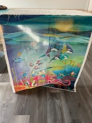 Shining Sea 3 Wishes Fabric Panel 34″ x 44″