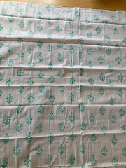 Sheer cotton fabric from India 42″ wide x 1 yard