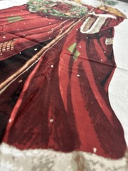 Daisy Kingdom VINTAGE SANTA CHRISTMAS DOOR PANEL XL Fabric Panel 60″X35″