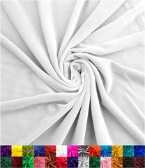 | Stretch Velvet Fabric | Luxury & Soft | Velvet Fabric | 60″ Wide Roll | 10% Sp