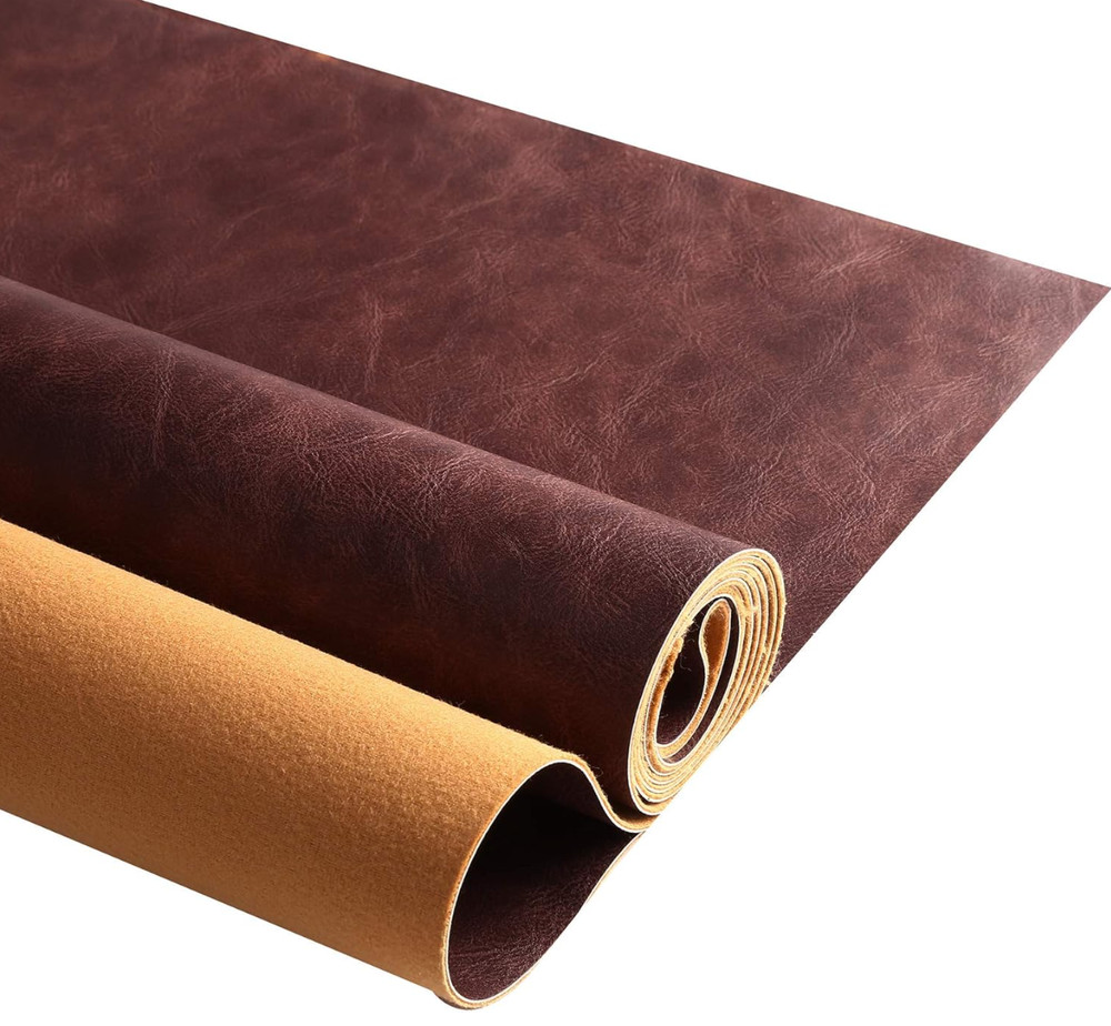 Premium Faux Leather Upholstery Fabric 1.2 mm Thick Waterproof PU 72″ x 54″ Cut