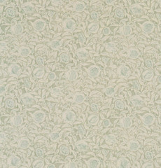 SANDERSON CURTAIN FABRIC DESIGN Annandale 3 METRES WILLOW/SEASPRAY LINEN BLEND